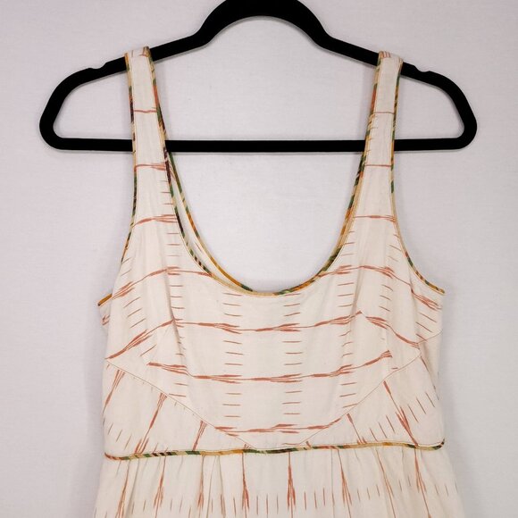 New Romantics Free People Dress Womens 10 Bohemian Embroidered Pockets - Picture 8 of 13